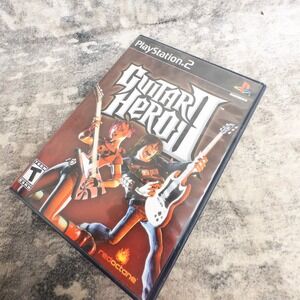 Guitar Hero II 2 PS2 PlayStation 2 Music Rhythm Rock Harmonix RedOctane 2006